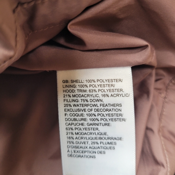 The North Face NEW DEALIO Water Repellent 550 Fill Power Down Parka Size S - Picture 13 of 16